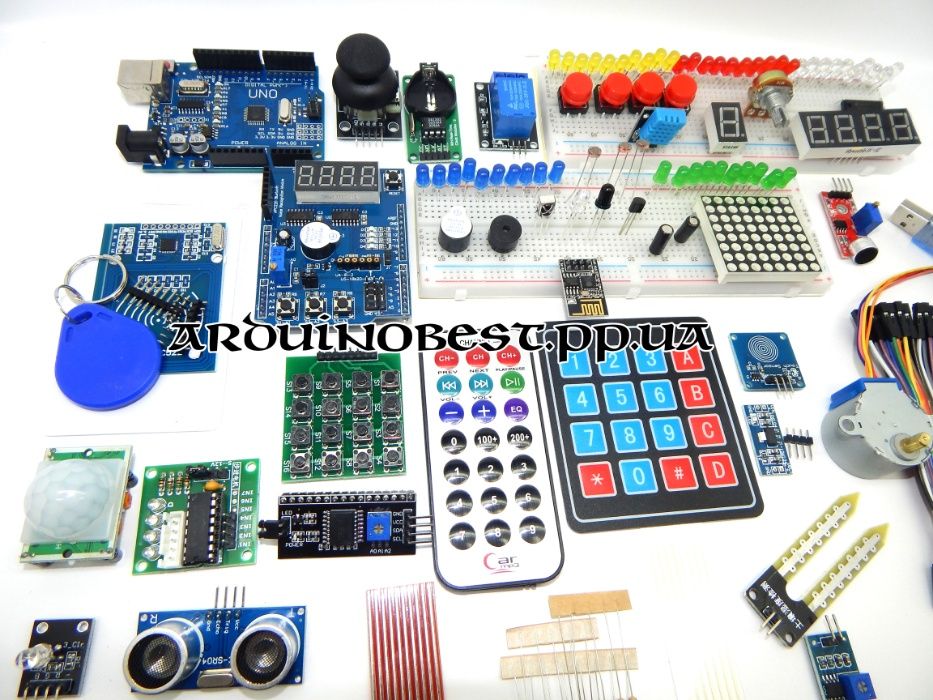 Arduino Uno KIT набор Mega Pack + отладочная плата