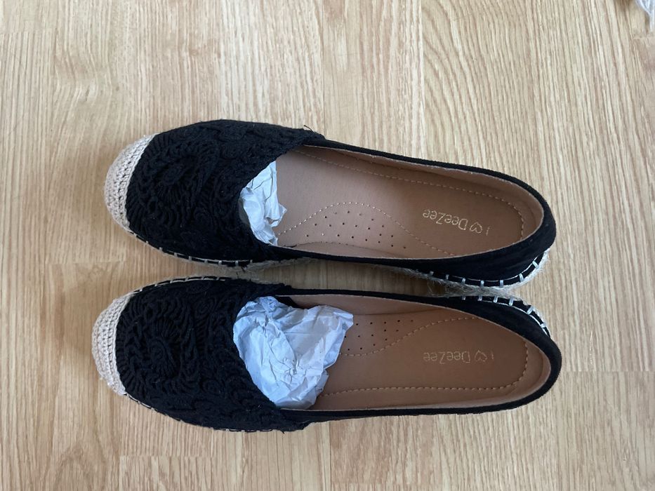 Nowe buty espadryle