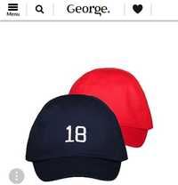 Набор кепок бейсболка George 4-8 лет цена за 2 шт.