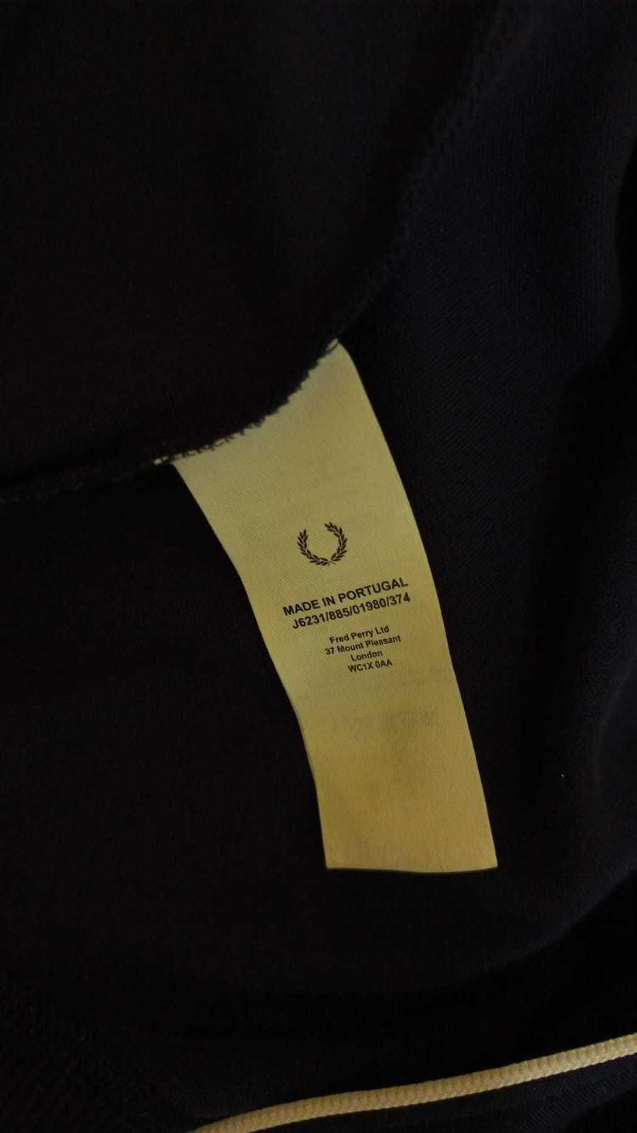 Casaco fred perry Tamanho S azul marinho