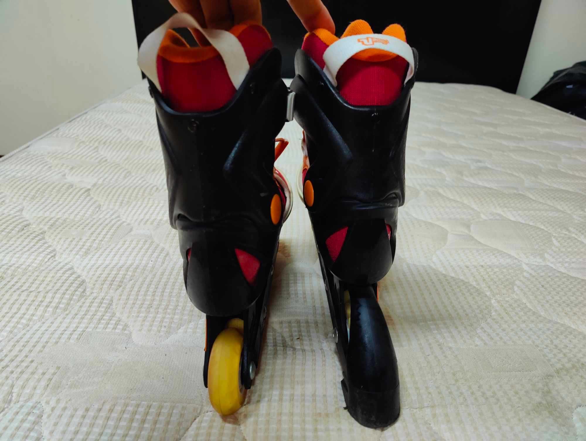 Patins em linha 34-36 de menina