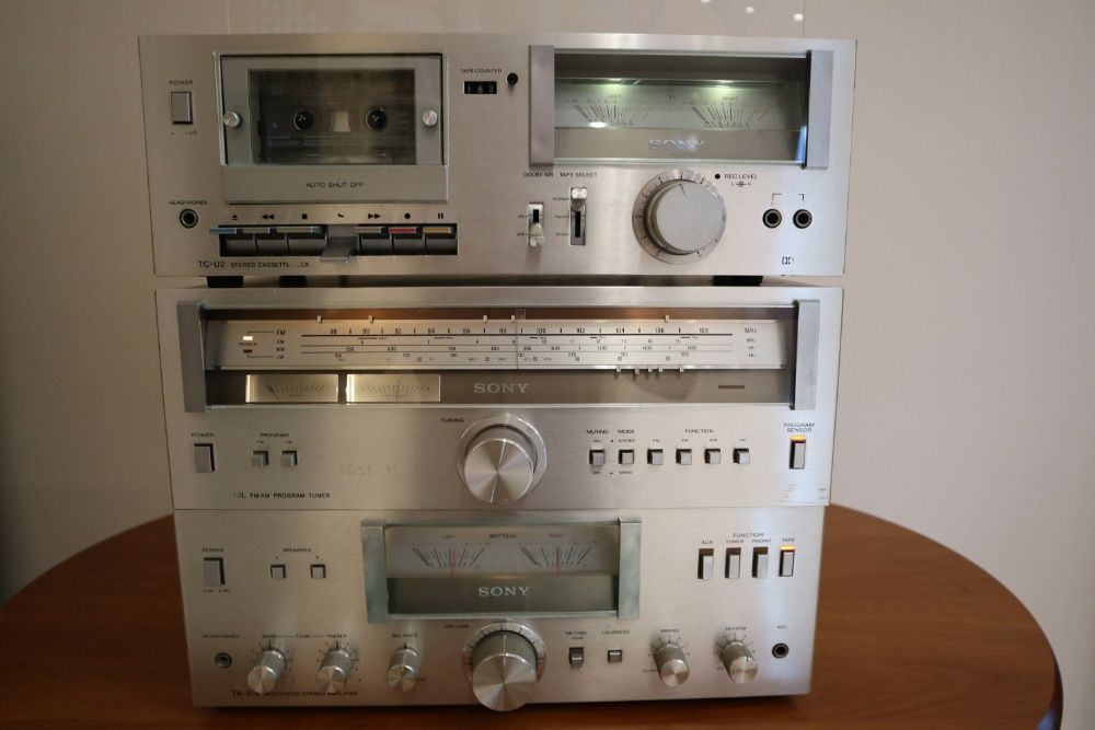 Wieża Sony Vintage Wzmacniacz Tuner Deck Na prezent