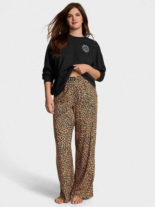 Victoria's secret piżama flanela+bawełna XS