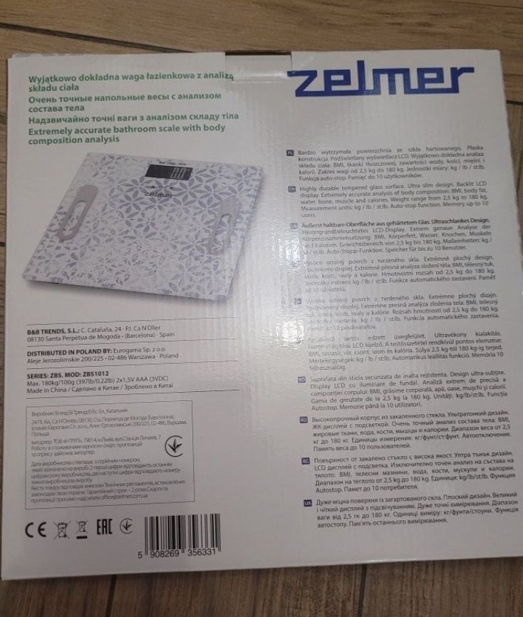 Waga łazienkowa ZELMER