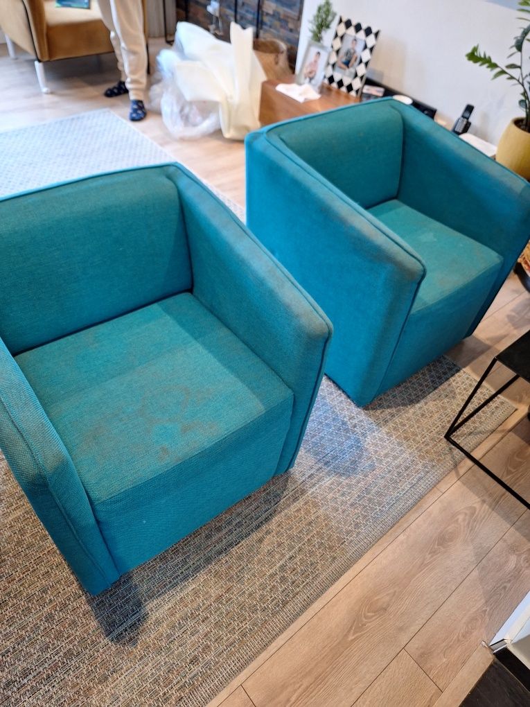 Poltronas individuais para sala