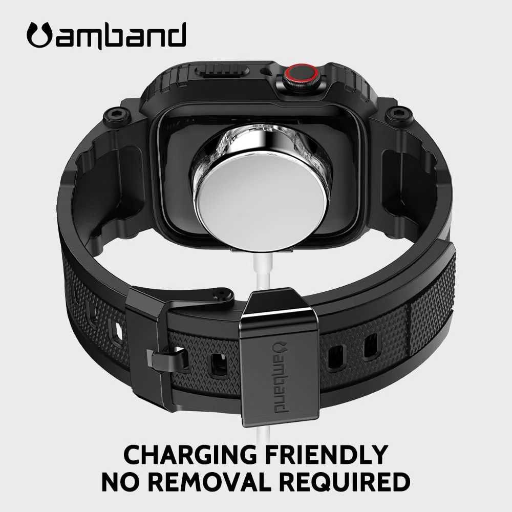 Чехол с ремешком amBand M1 Sport Ремешок для Apple Watch 45/44/42