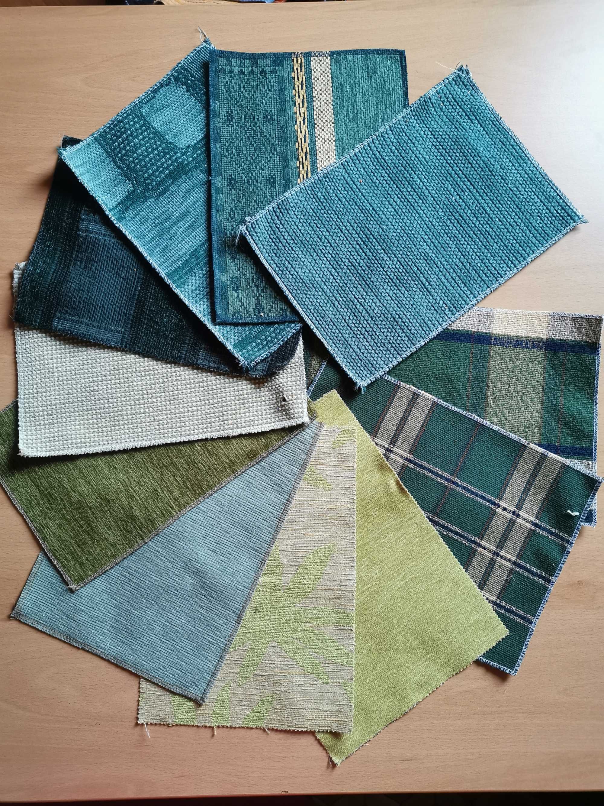 Patchwork, rękodzieło - elementy do szycia, różne kolory.