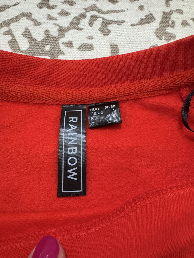Pomarqnczowa bluza 38