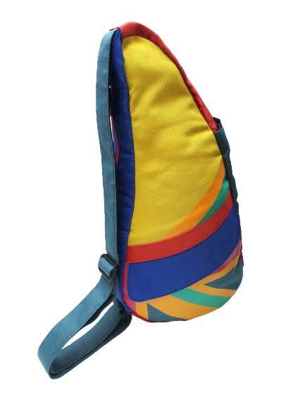 Plecak,torba wielokolorowa na ramie Healthy Back 43 x23 x15 cm