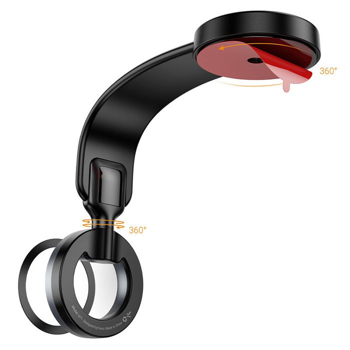 Гнучкий магнітний тримач HOCO H71 для телефону в машину на панель