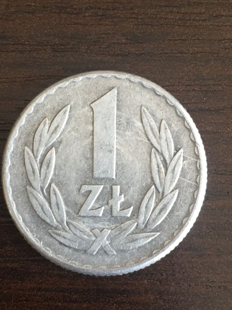 1 zl 1965 rok aluminiowa