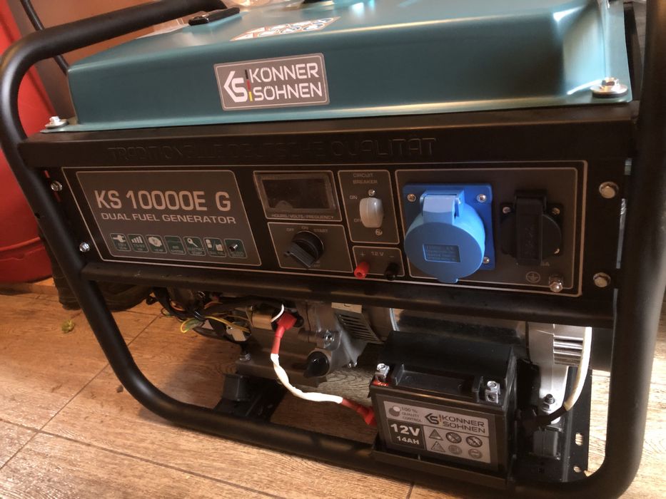 Двухтопливный генератор Konner&Sohnen KS 10000E G