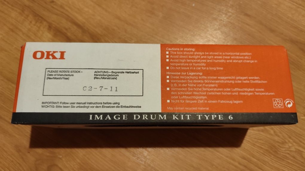 OKI bęben do drukarki faxu image drum kit type  6