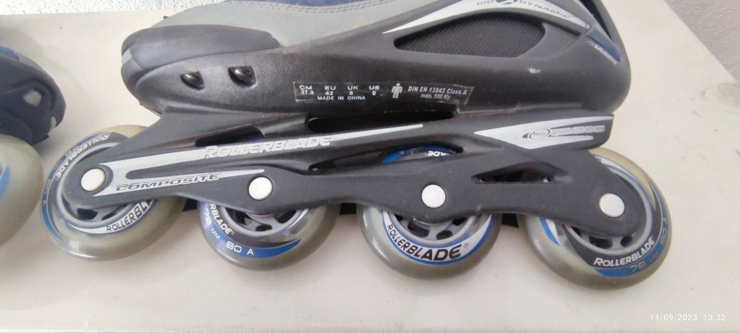 Patins Rollerblade impecáveis