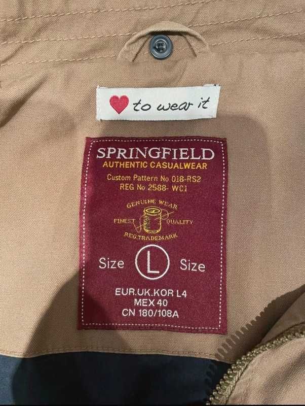 Springfield Coat very comfortable | Muito confortável