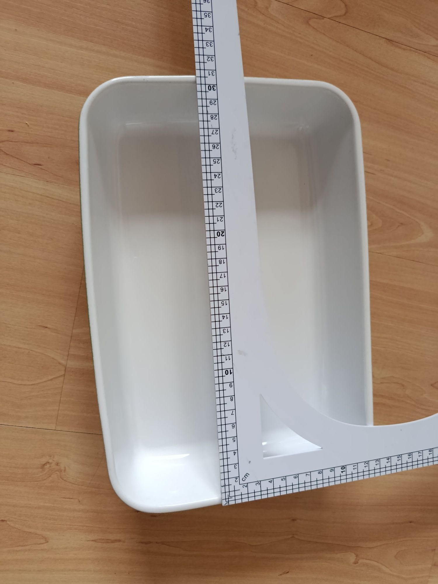 Brytfanna Pojemnik Naczynie do Zapiekania Zielona Ceramiczna Ikea