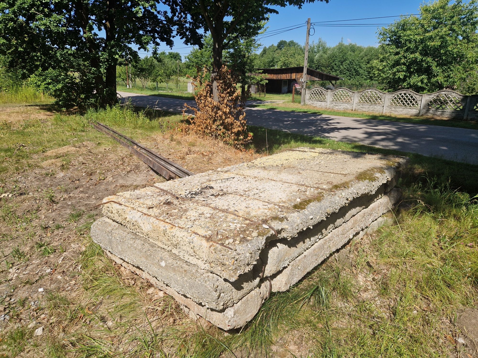 Płyty betonowe drogowe 5 sztuk