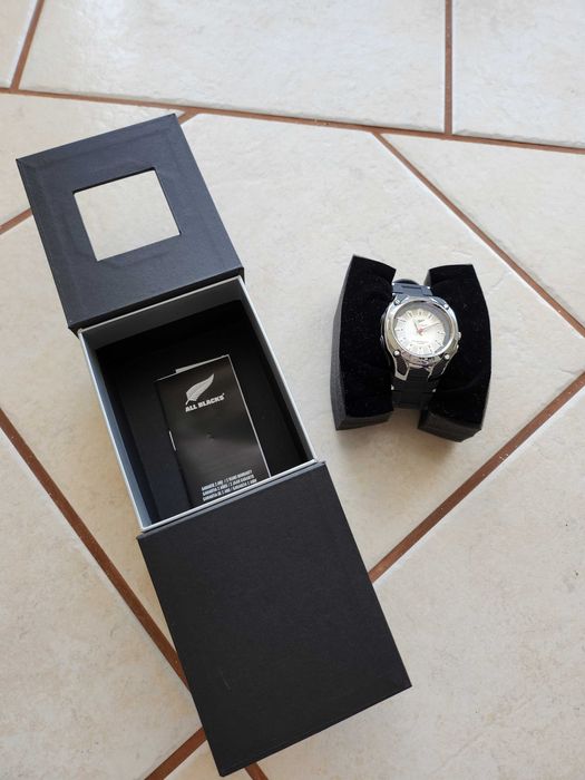 Relógio Preto All Blacks - NOVO