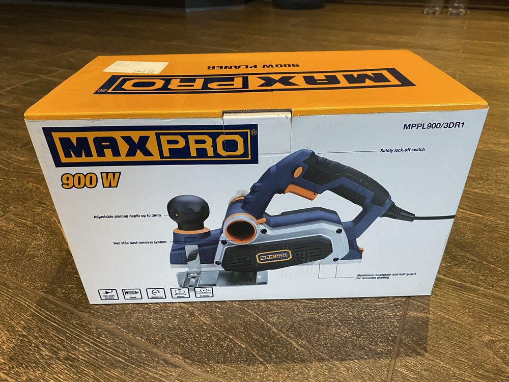 Продам електрорубанок MaxPro MPPL900/3dr1