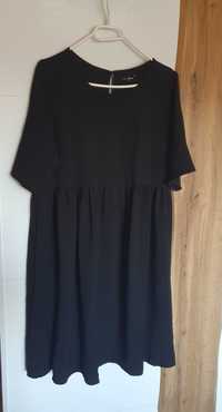 Czarna sukienka ciążowa