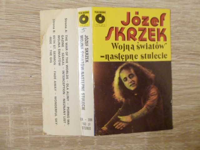 JÓZEF SKRZEK - Wojna światów , następne stulecie - kaseta MC