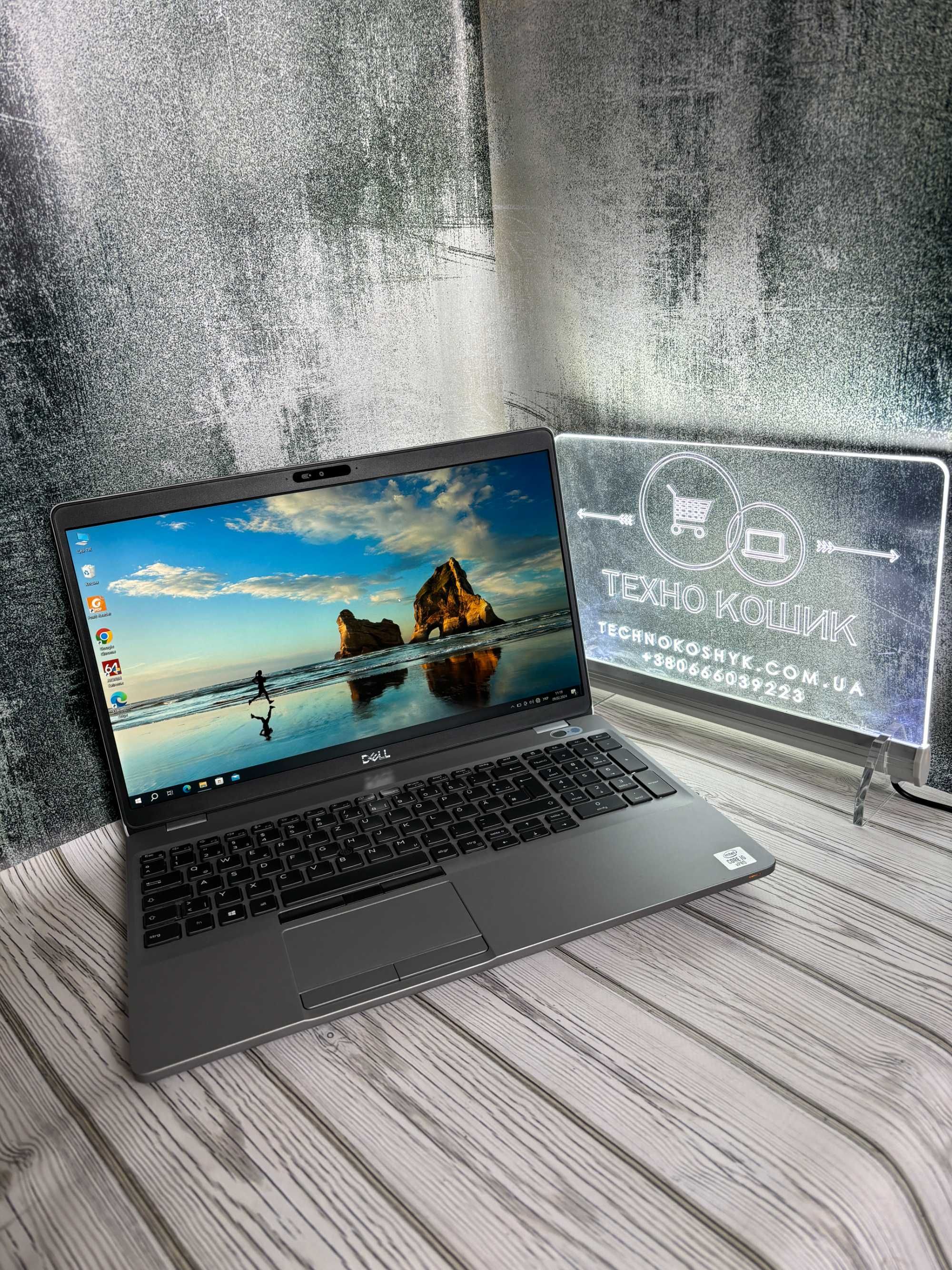 Ноутбук Dell Latitude 5511 15.6"\i5-10400U\6 ядер\16 GB\SSD Гарантія 9