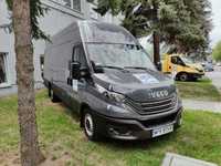 Wynajem busa Iveco Daily 16-18m3 hak/blaszak/dostawczy 6palet/paleciak