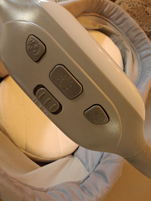 Chicco, Baby Hug 4in1 Air, kołyska, leżaczek, krzesełko, Titanium