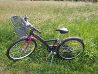 Rower dla dziewczyny B'Twin Poply 500 24"