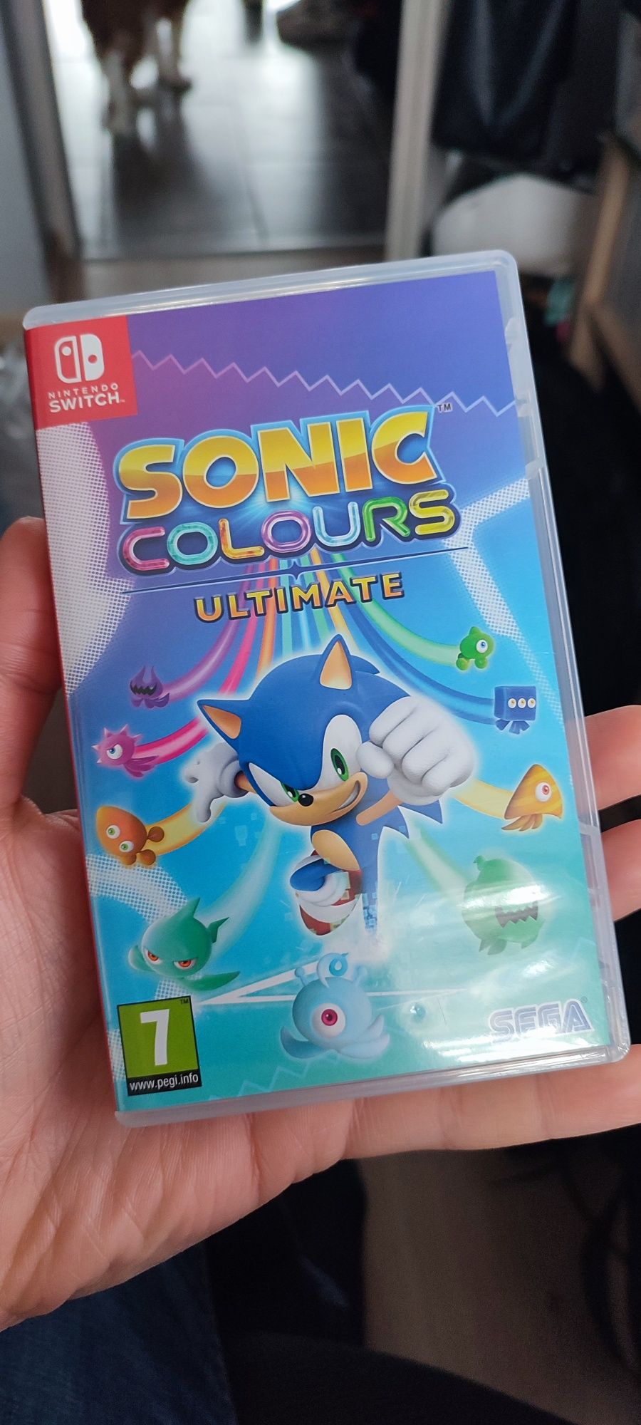 Sonic Colours Nintendo Switch gra, stan jak nowy