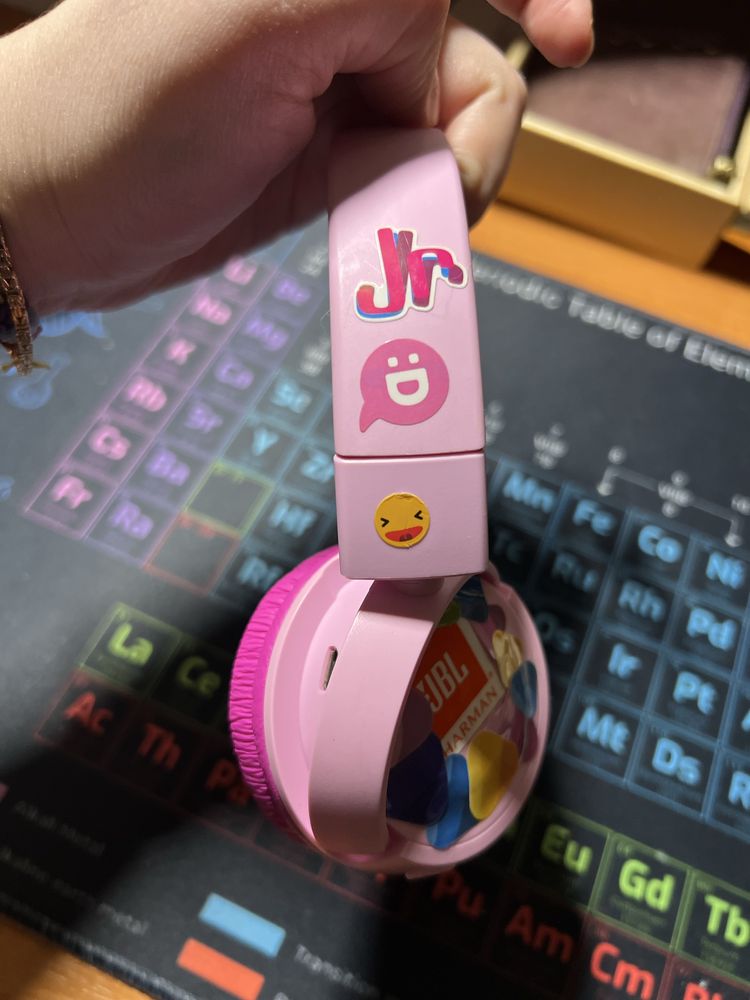 Наушники для детей JBL JR300BT (Pink)