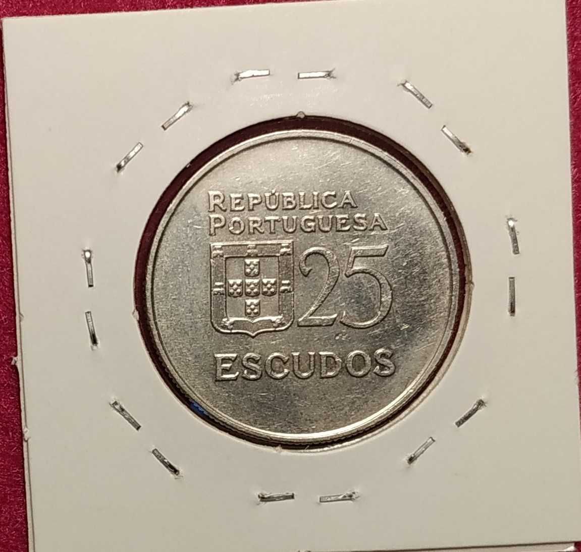 Portugal - moeda de 25 escudos de 1985