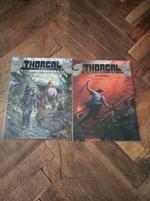 2 komiksy Thorgal cena za całość