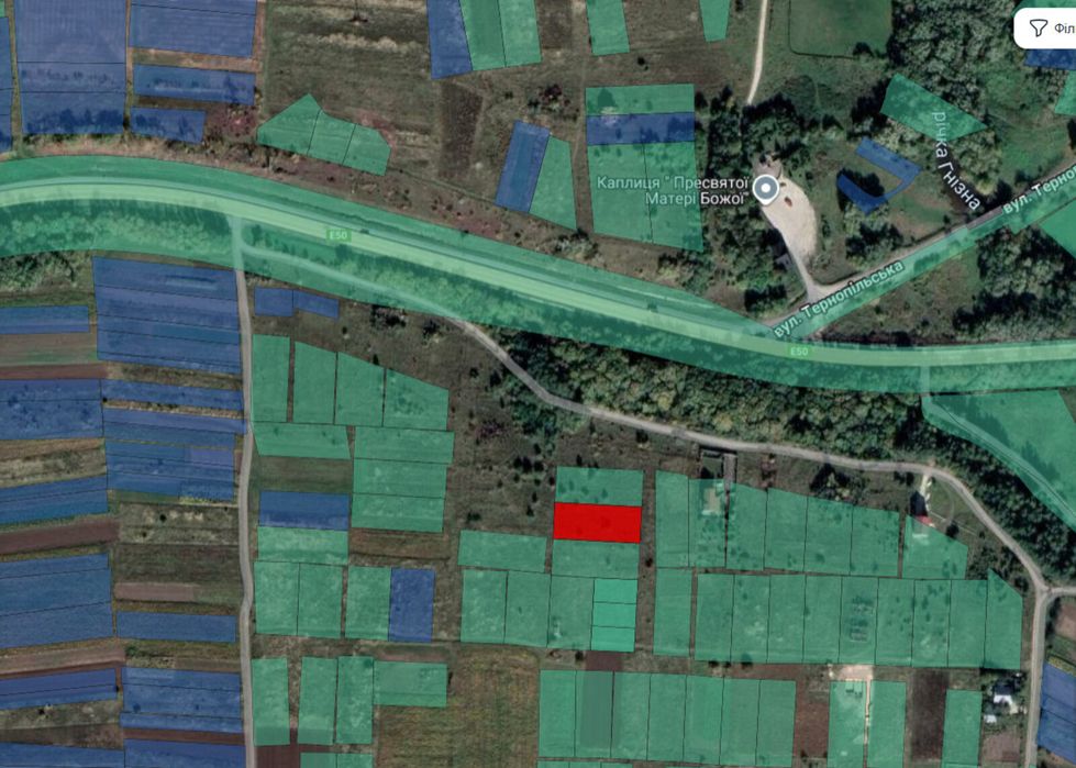 Продаж земельної ділянки с. Великі Бірки