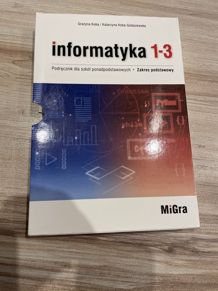 Podręcznik do informatyki 1-3.