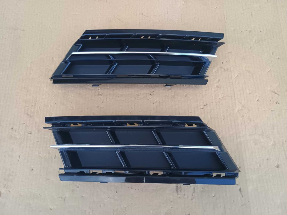 Kratka zderzaka przód lewa prawa BMW 5 G30 G31 Z CHROMEM ORYGINAŁ OE