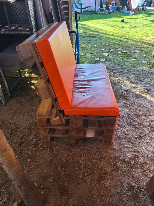 Meble ogrodowe z palet