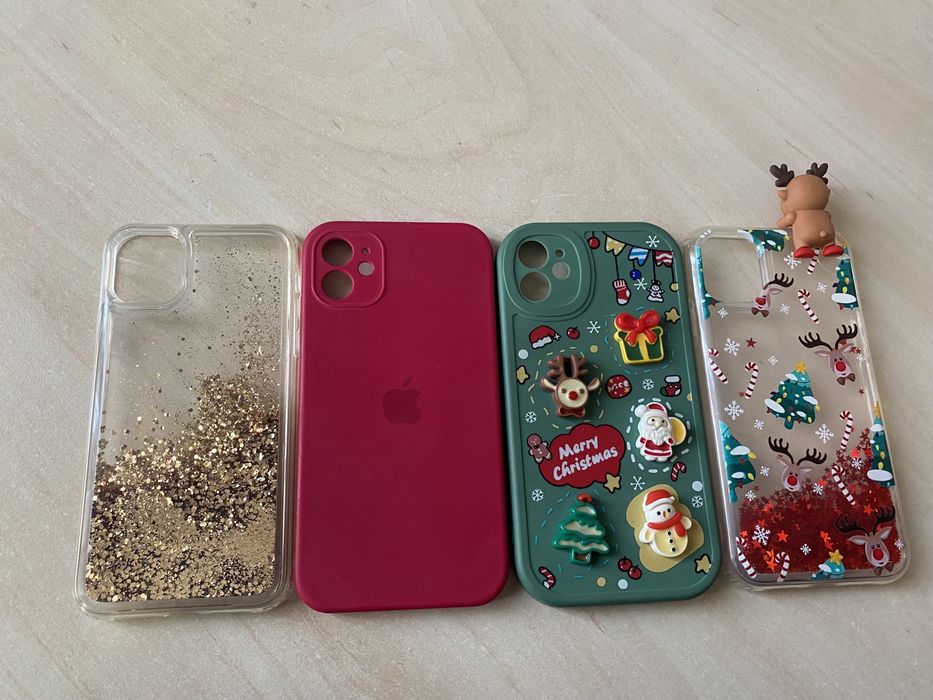 Чохли чехли на айфон iphone 11 хороший стан + новий чехол на airpods 4