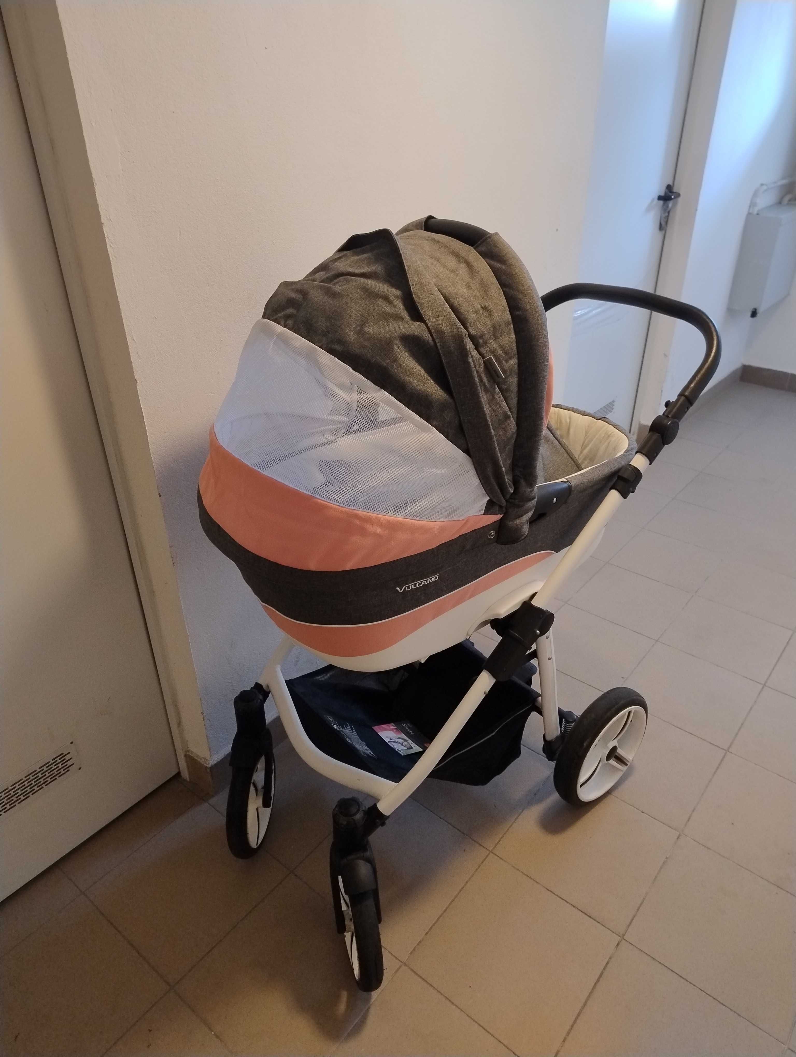 Wózek Bebetto VULCANO 3w1