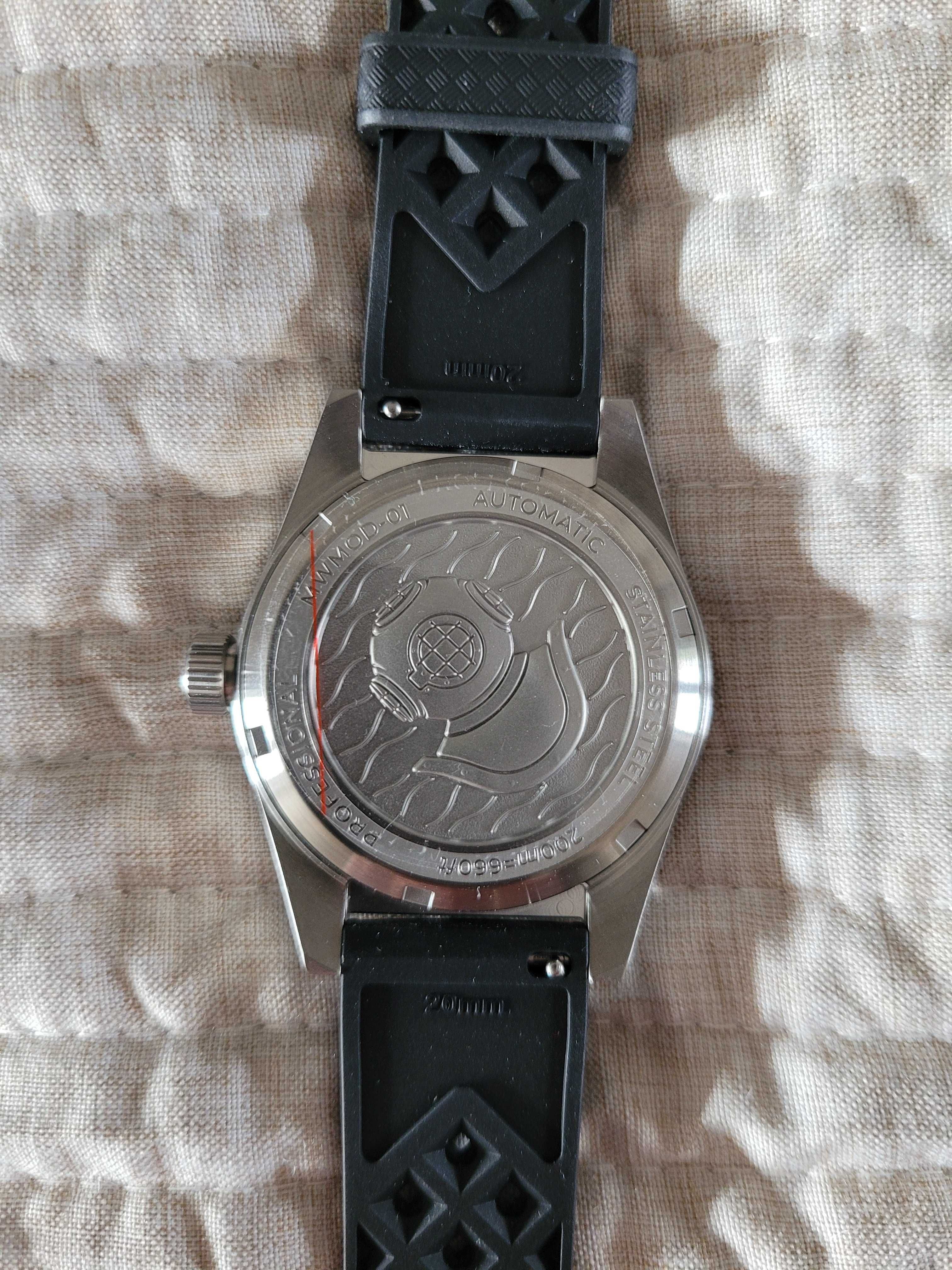 Zegarek Montoir MWMOD-01 V2 Black Diver