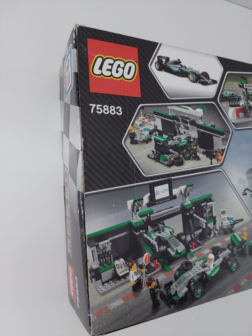 Nieotwarte Lego Speed Champions 75883 - Zespół Formuły 1 MERCEDES AMG