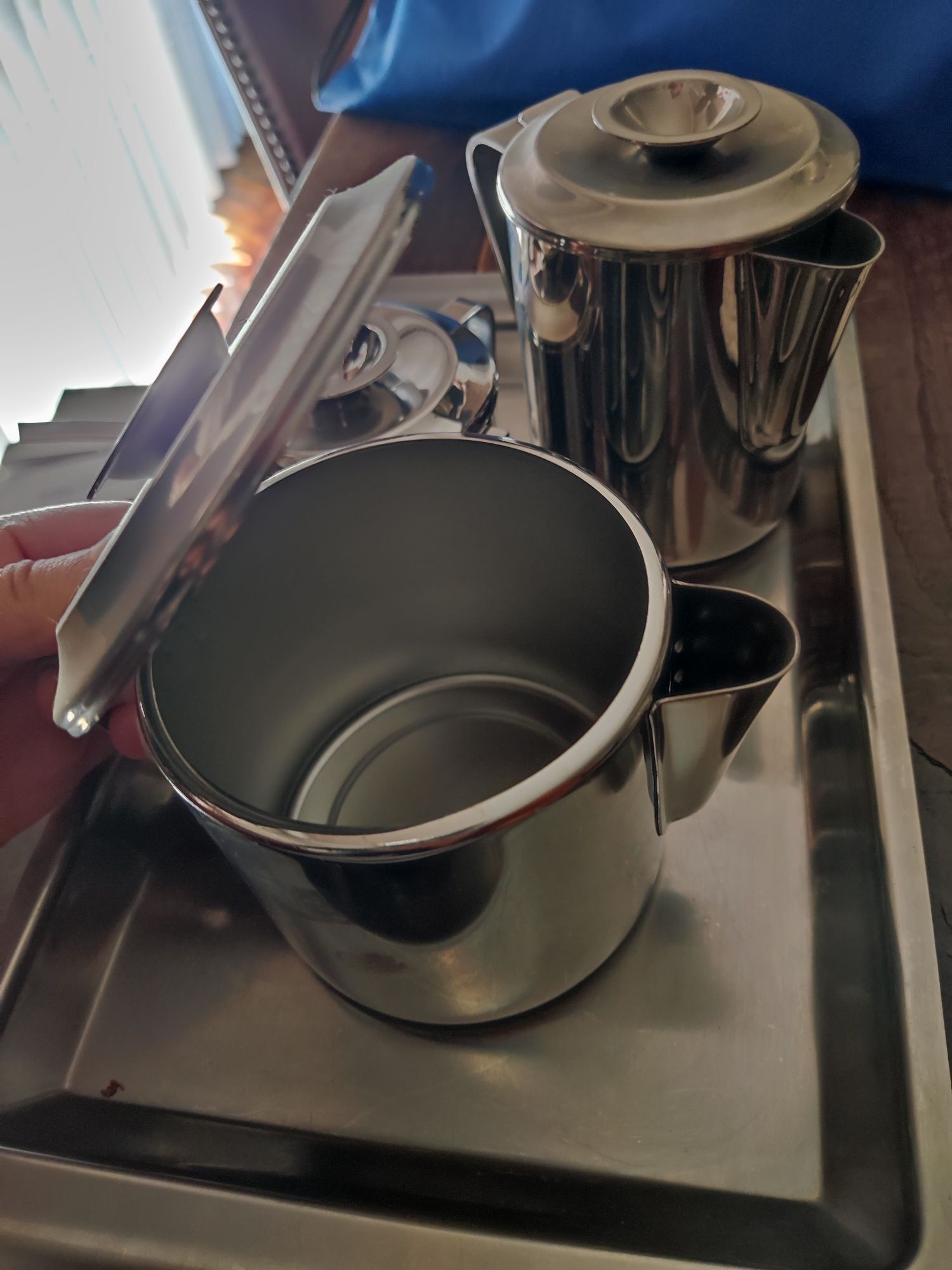 Serviço de chá (açucareiro, chá e café)