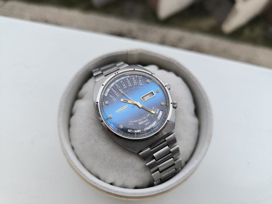 Rzadka cyrkonią zegarek orient cesarski patelnia ni seiko tissot