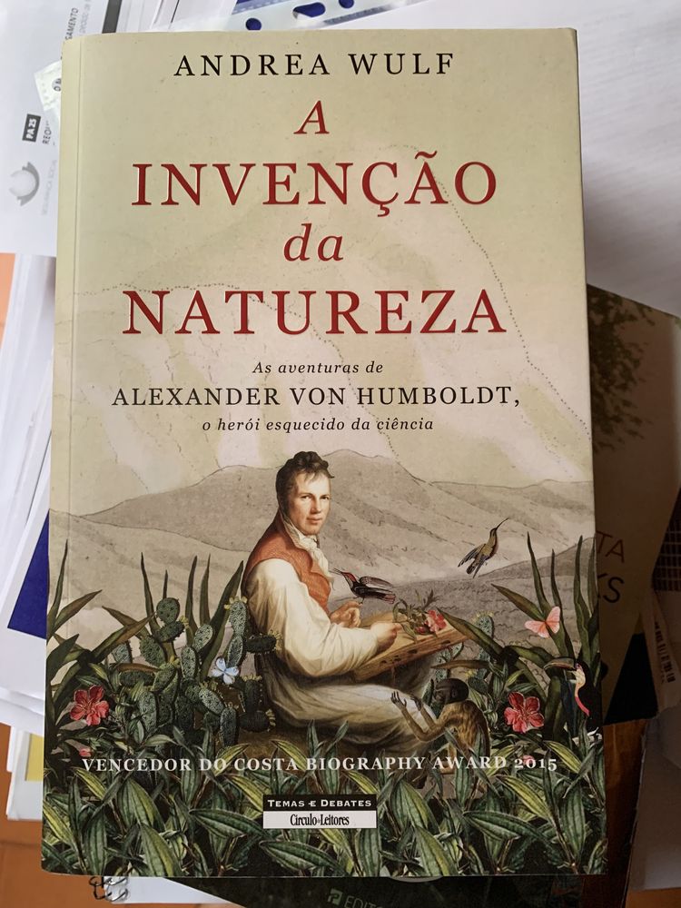 Livro de Andrea Wulf - A Invenção da Natureza