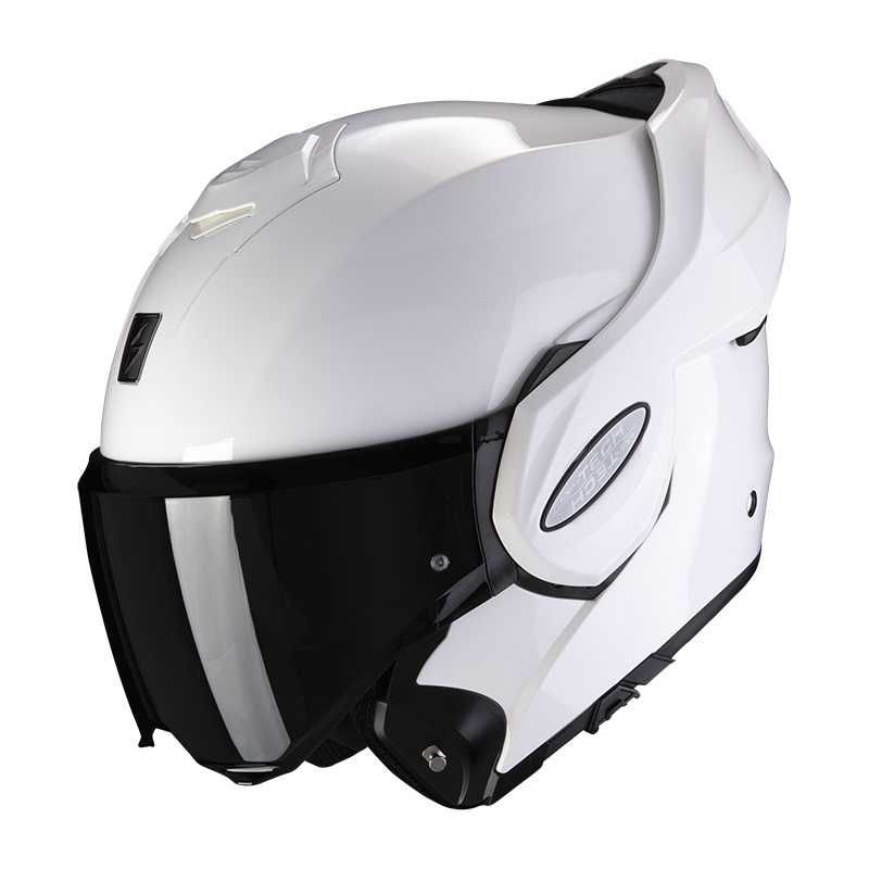 Kask szczękowy SCORPION EXO-TECH EVO Czarny matt - Biały roz. S-XXL