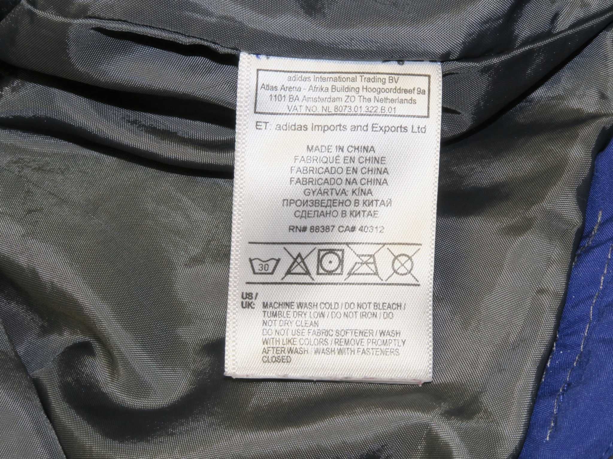 Adidas kurtka lekka wiatrówka gore-tex S