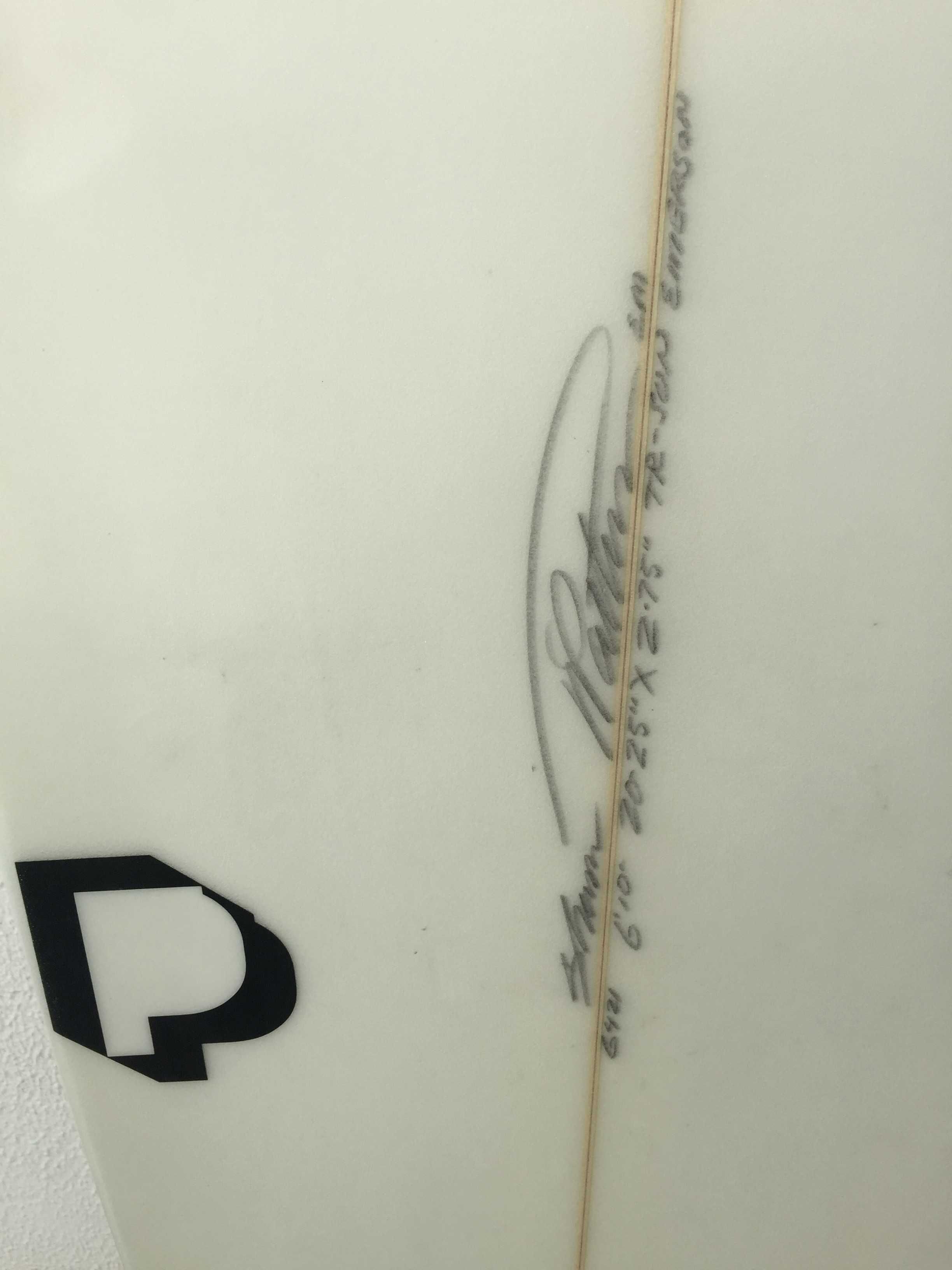 Prancha de Surf Polen 6,10, T. Pattersson em 2º mão, praticamente nova