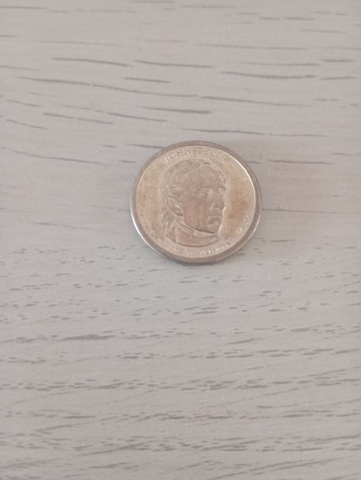 Dollar John Tyler 10th President