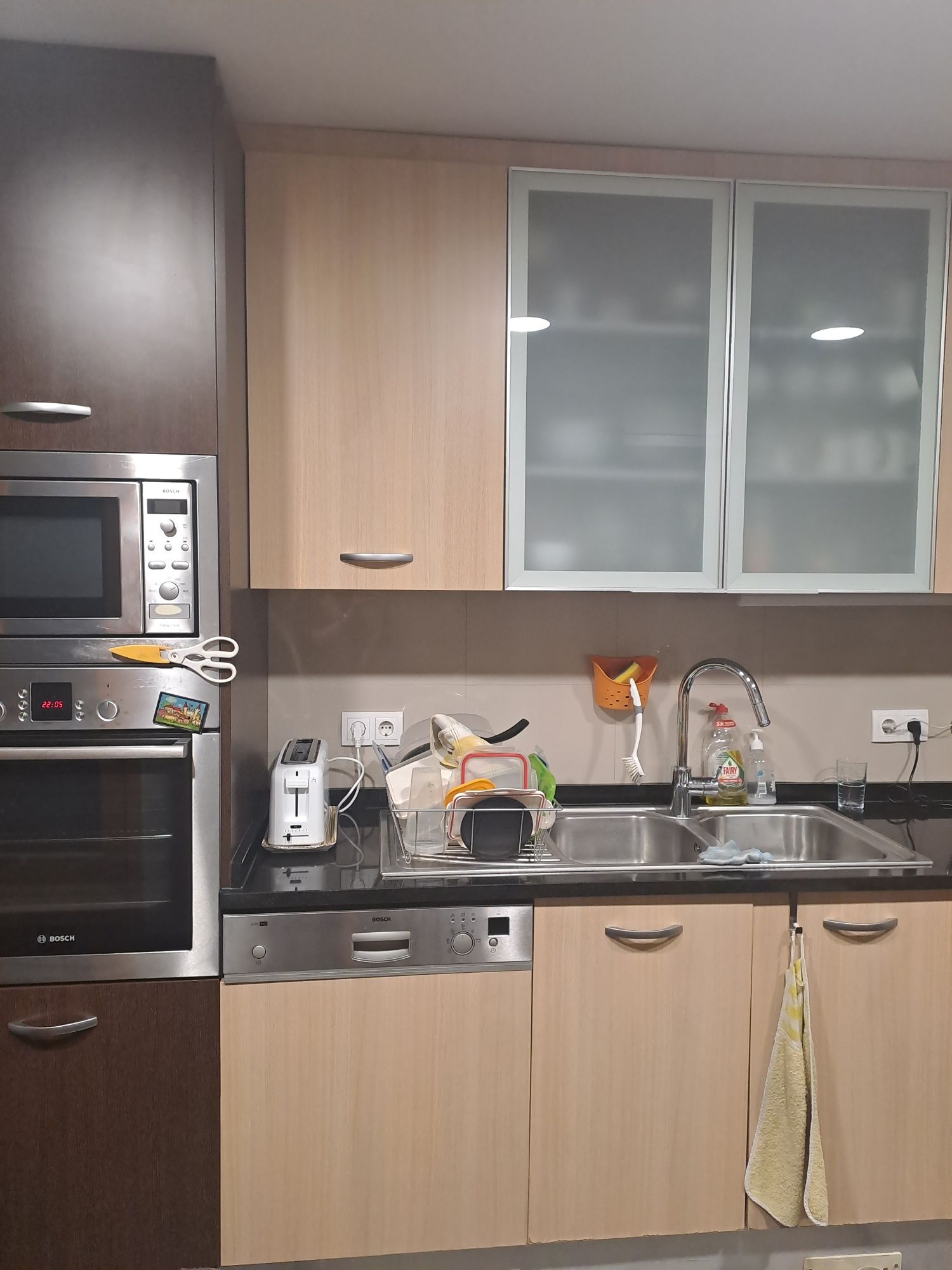 Cozinha de 5 metros por 60 de profundidade