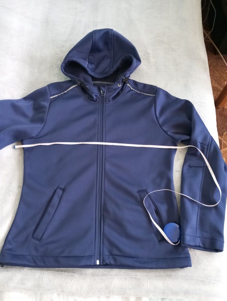 Bluza granatowa z kapturem